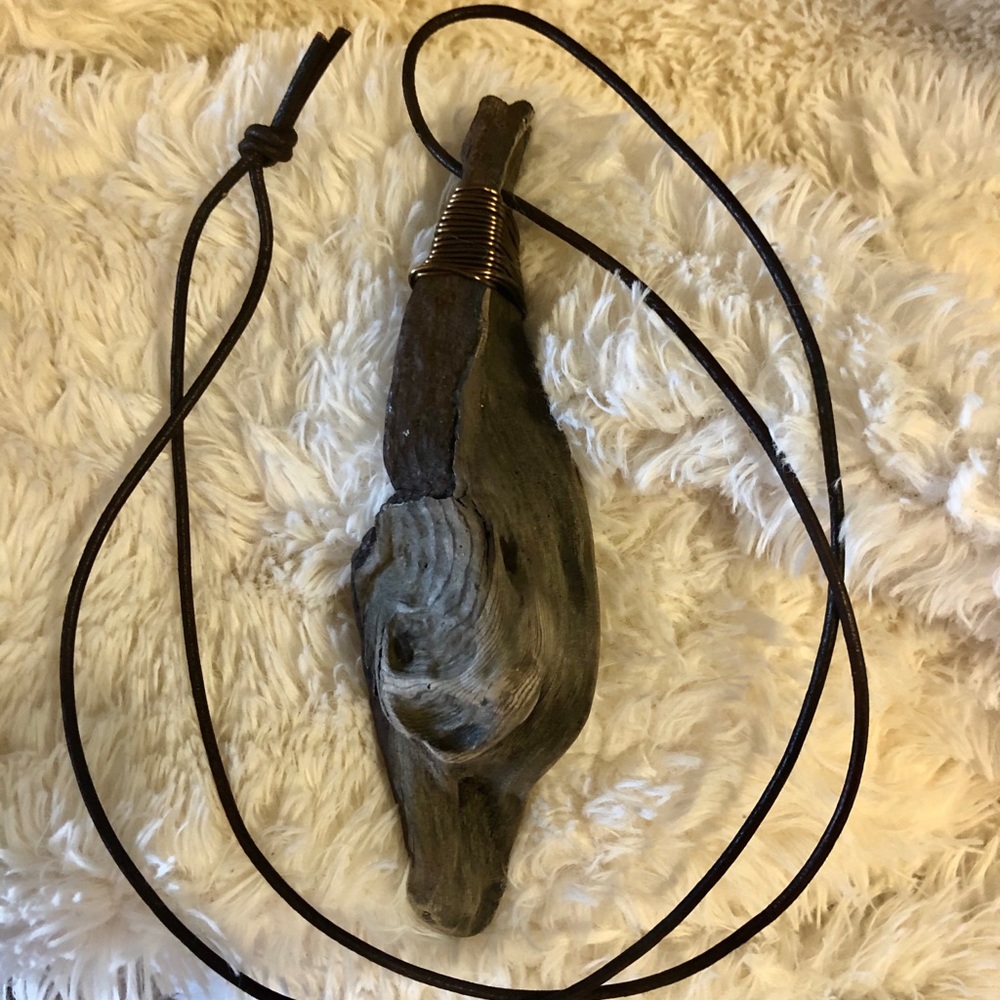 Driftwood handmade necklace